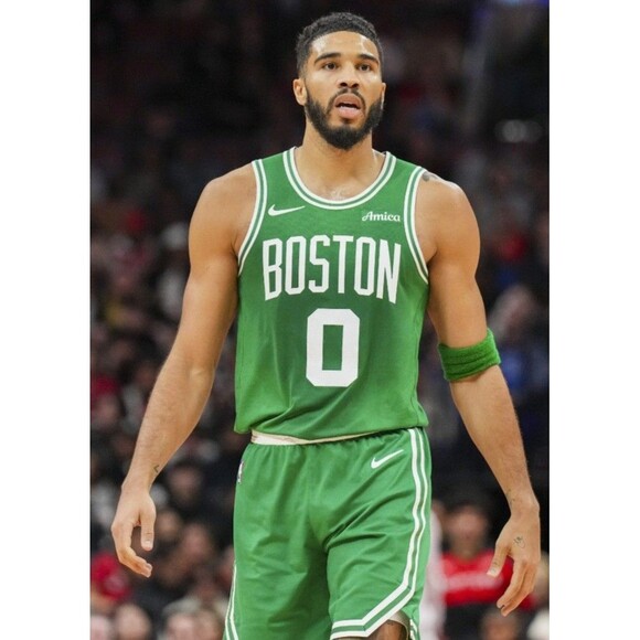 Jayson Tatum (Nike)-(Celtics)-(Green)-(Jersey)-(New Cond.)-(Stiched)-(XL)-$105 - Picture 2 of 10